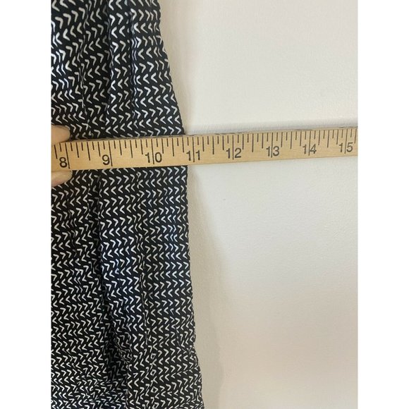 Dana Buchman Womens Wide Leg Black White Summer Capris Size Large L - Picture 6 of 7